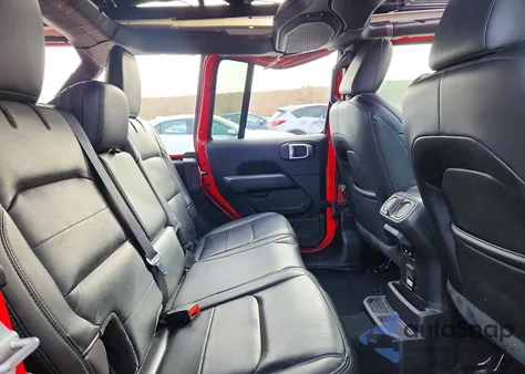 2021 Jeep Wrangler Unlimited Sahara z USA, uszkodzony, nr VIN 1C4HJXEN7MW840504